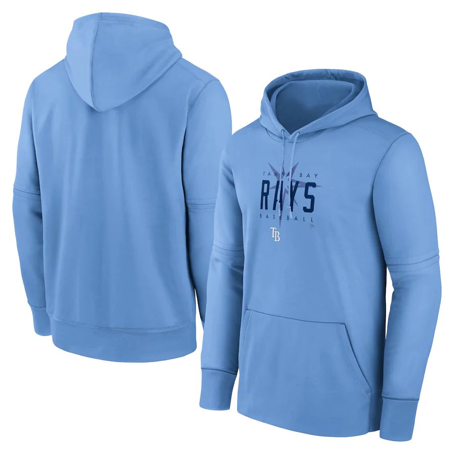 Men 2023 MLB Tampa Bay Rays Light blue Sweatshirt style 1->tampa bay rays->MLB Jersey